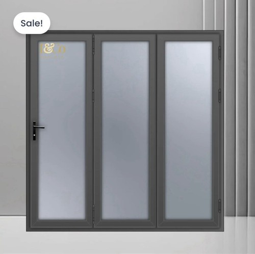Aluminium bifold door - aluminium, 2500