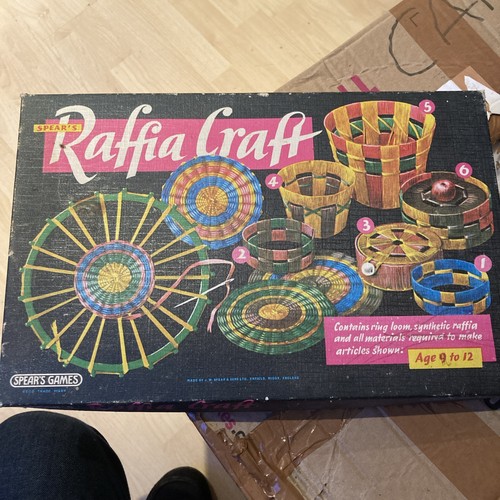 Vintage spears games raffia - vintage,