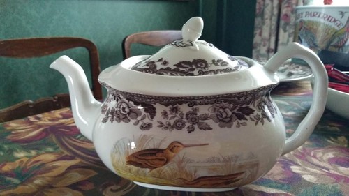 Spode woodland large teapot - woodland,