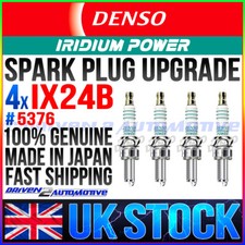 4x Denso IX24B #5376 IRIDIUM