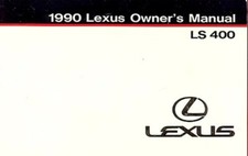 1980 Lexus LS 400 Owner's