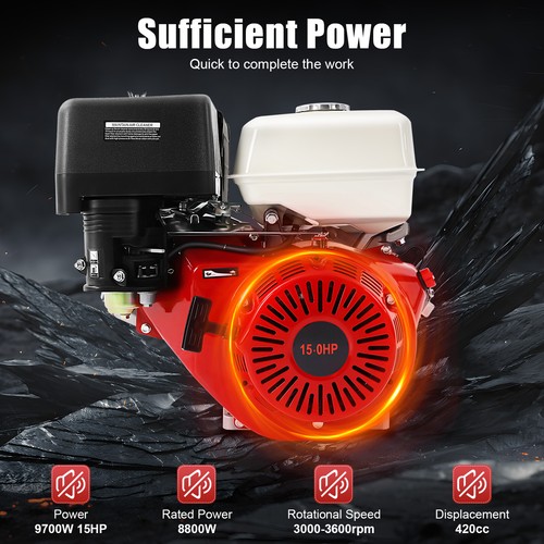 15hp 4stroke 420cc engine ohv - 15hp,