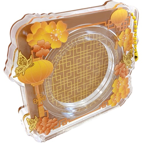 Acrylic can badge display and - acrylic,