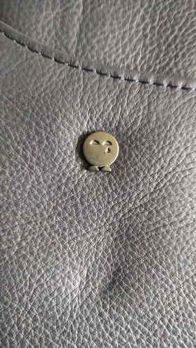 Yoshi blue leather small