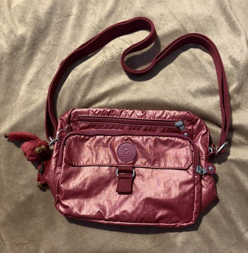 Kipling crossbody bag - bag, berry