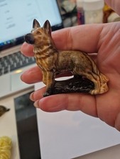 Vintage Wade Alsatian Adult German Shepherd Dogs & Puppies 1969