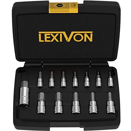 Hex bit socket set male - socket,