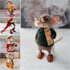 Mouse doll christmas needle - doll,