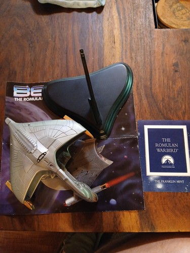 Franklin mint star trek - mint,