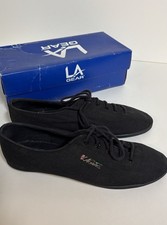 LA Gear Black Cotton Tennis