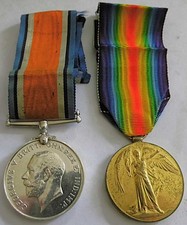 WW1 OFFICERS PAIR 2 LIEUT