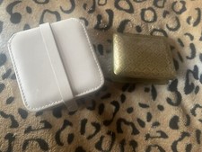 RARE BOTTEGA VENETA SQUARE MIRRORED SOLID PERFUME HOLDER (empty)