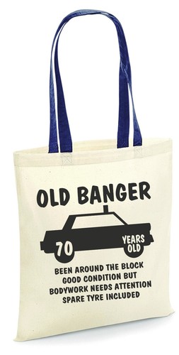70th birthday tote bag born - 70th,