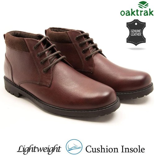 Mens leather boots walking - leather,