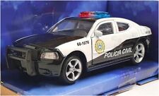 Jada 1/32 Scale 33666 - 2006 Dodge Charger Police "Fast & Furious" - Black/White