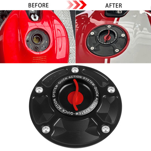 Keyless fuel gas tank cap - fuel,