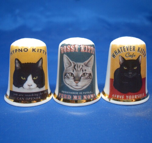 Birchcroft china thimbles - birchcroft, --