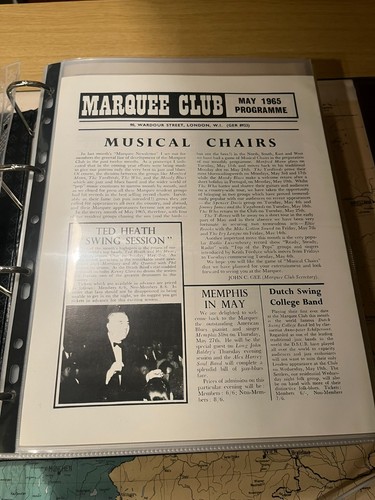 Original 1965 marquee club - marquee,