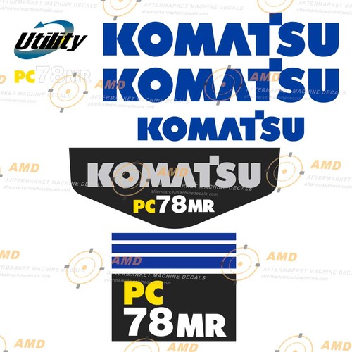 Fits pc78mr komatsu - pc78mr-6,