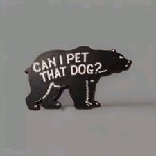 Can i pet that dog Meme Pin