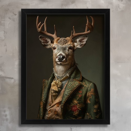 Vintage stag suit - in,