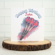 Handmade Dart Player Birthday