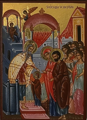 Entrance the theotokos to - the,