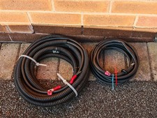 A pair of Tail Lift Flexible Battery Cables 8.3m & 6.7m 
