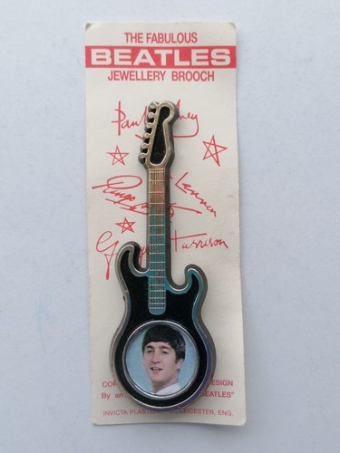 The beatles guitar brooch - the,