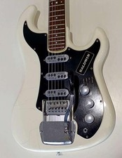 (Burns Baldwin) Jazz Split Sound White Made in UK 1965 Vintage Electric Guitar