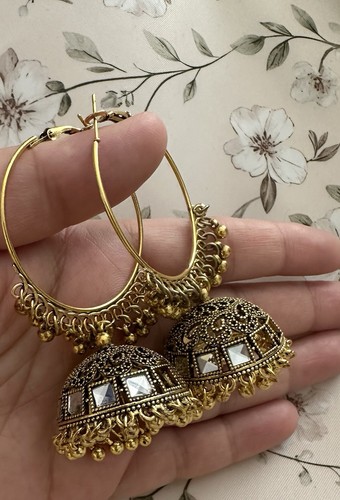 Jhumka earrings - jhumka,