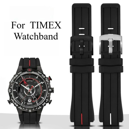Silicone watch strap for timex - silicone,