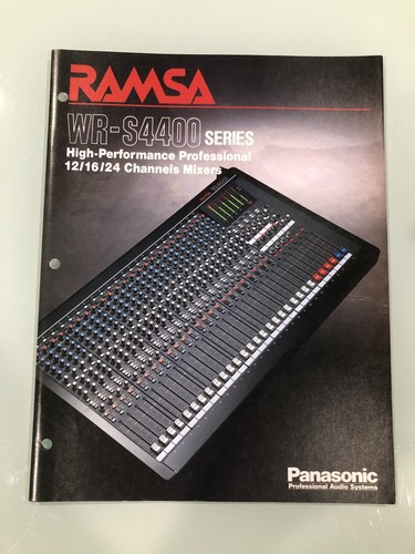 Ramsa panasonic s4400 - panasonic, wr-s4400