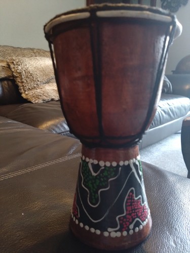Small wooden african tribal - african,