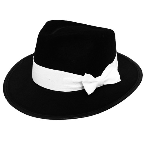 Deluxe black gangster - black, with