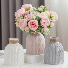 Plastic Simplicity Flower Vase Modern Anti-Ceramic Living Room Wedding Decor