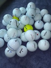 A Grade Golf Balls x 40 Titleist, TaylorMade, Callaway, Srixon,Kirkland