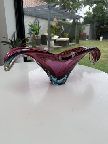 Murano vintage glass bowl - murano,
