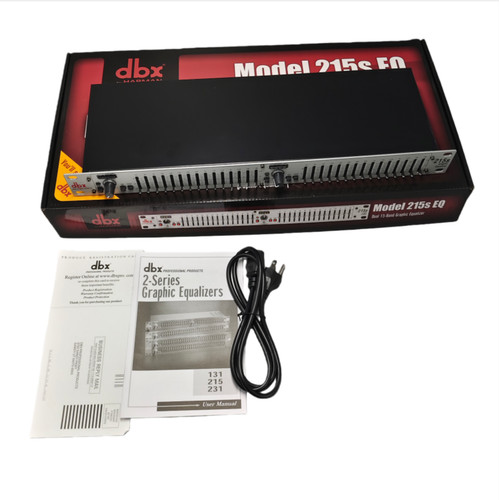 Dbx 215s dual channel - dbx,