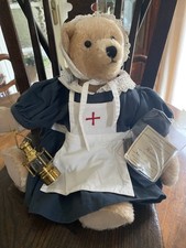 Deans Ltd Ed Mohair Bear Florence Nightingale Commissioned by Red Cross Charity 