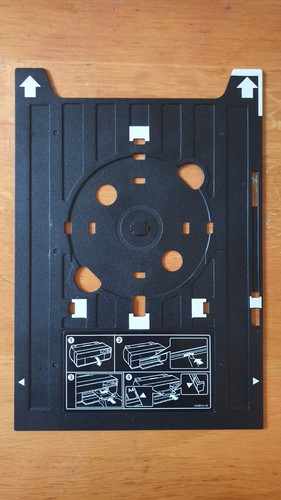Dvd disc printing tray for - printing,