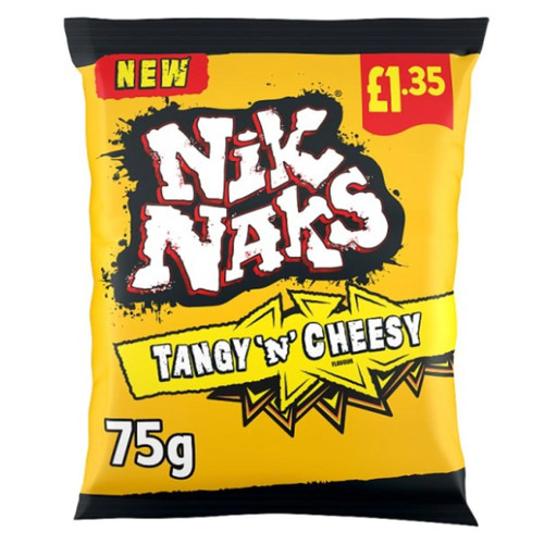 Nik naks tangy cheesy - tangy, 'n'