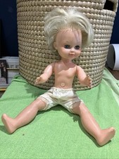 Vintage Palitoy Doll With Magic Growing Hair Blue Eyes, Not Working