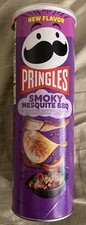 NEW LIMITED EDITION PRINGLES SMOKY MESQUITE BBQ POTATO CRISPS CHIPS 5.5 OZ CAN