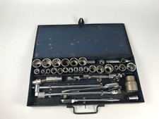 King Dick Socket Set Mechanics Chrome Vanadium Ratchet Extensions With Tool Box