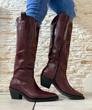 Women’s Burgundy Knee High