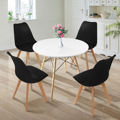 Round dining table and - cm,