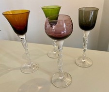 Four Artland Liqueur Glasses ~