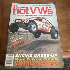 DUNE BUGGIES AND HOT VWs Magazine November 1984 Volkswagen Beetle Bug Van