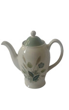 WOOD AND SONS Teapot Wood's Ware Clovelly Coffee Pot  Kitchen Cottage Vintage